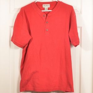 Eddie Bauer L Cotton Henley